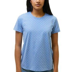 NEW Ecothreads Organic Cotton T-shirt | Blue Dots